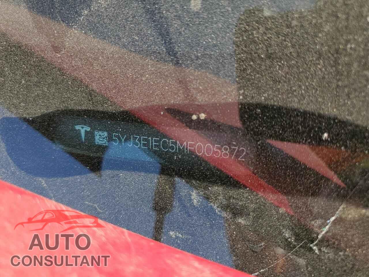 TESLA MODEL 3 2021 - 5YJ3E1EC5MF005872