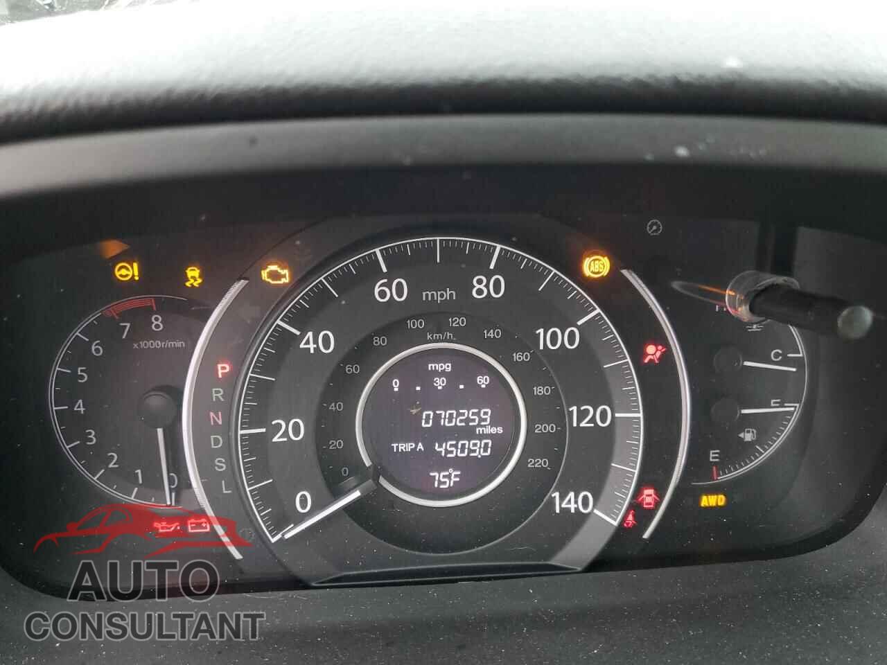 HONDA CRV 2016 - 5J6RM4H52GL128066