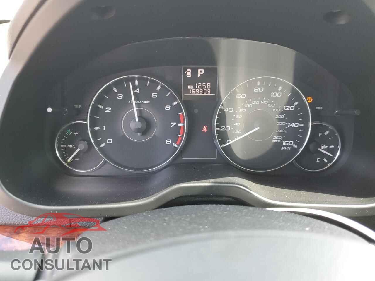 SUBARU OUTBACK 2012 - 4S4BRDLC2C2273165