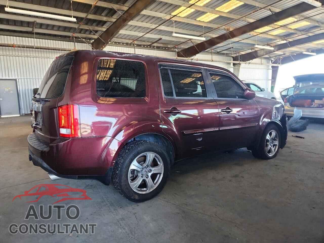 HONDA PILOT 2012 - 5FNYF3H51CB038572