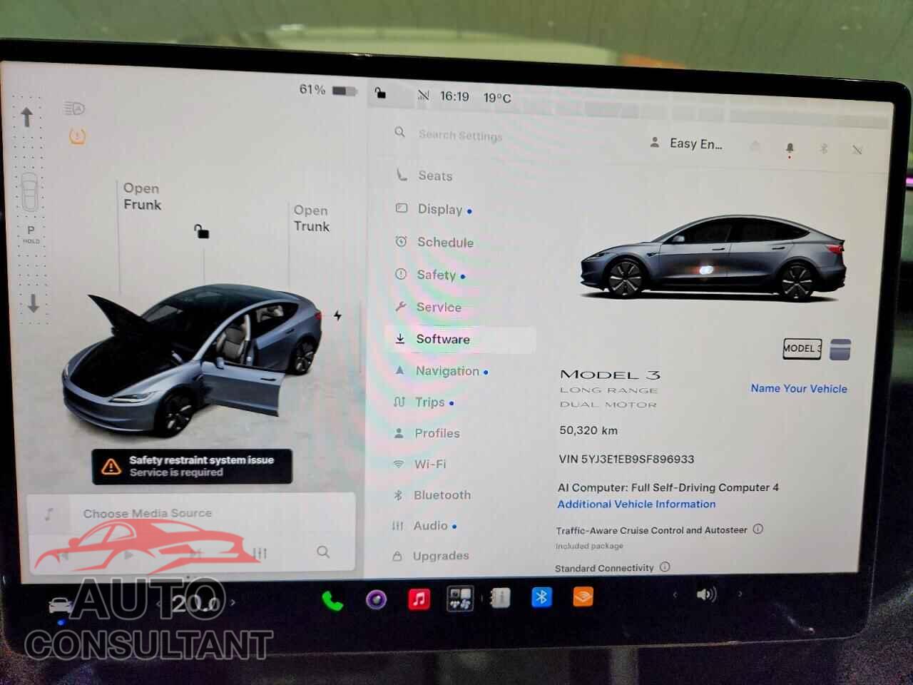 TESLA MODEL 3 2025 - 5YJ3E1EB9SF896933