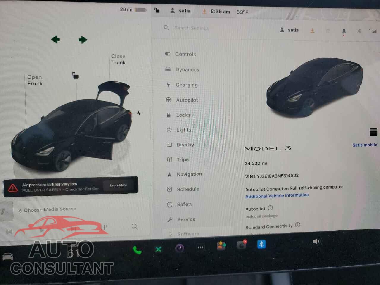 TESLA MODEL 3 2022 - 5YJ3E1EA3NF314532