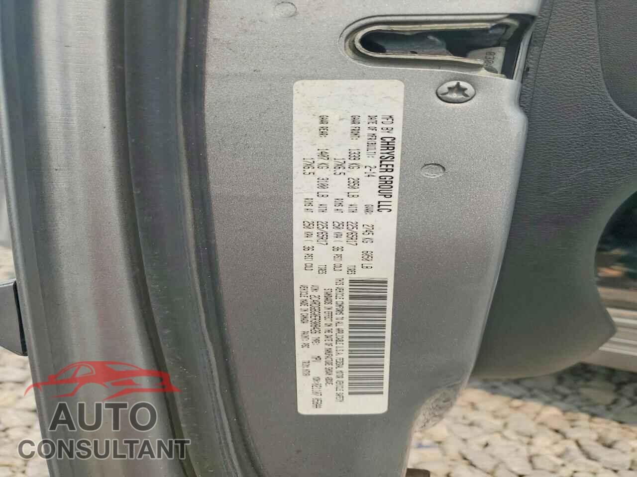 DODGE CARAVAN 2014 - 2C4RDGBG0ER308426
