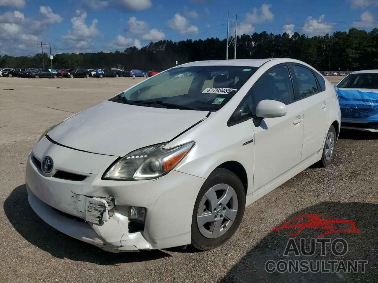TOYOTA PRIUS 2010 - JTDKN3DUXA0236911