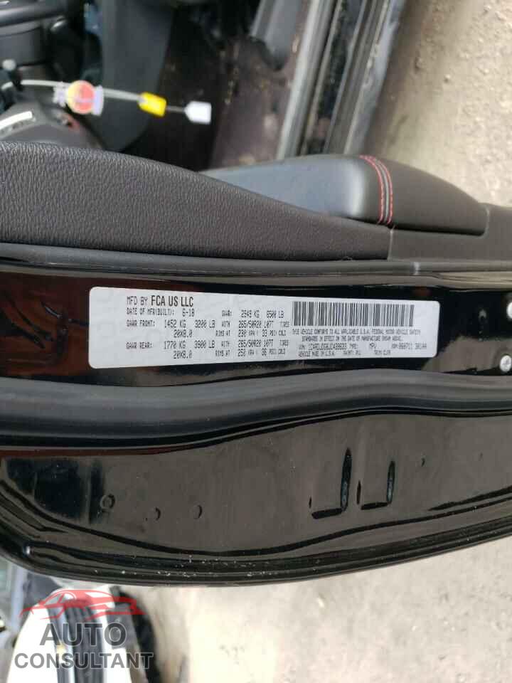 DODGE DURANGO 2018 - 1C4RDJDG6JC439633