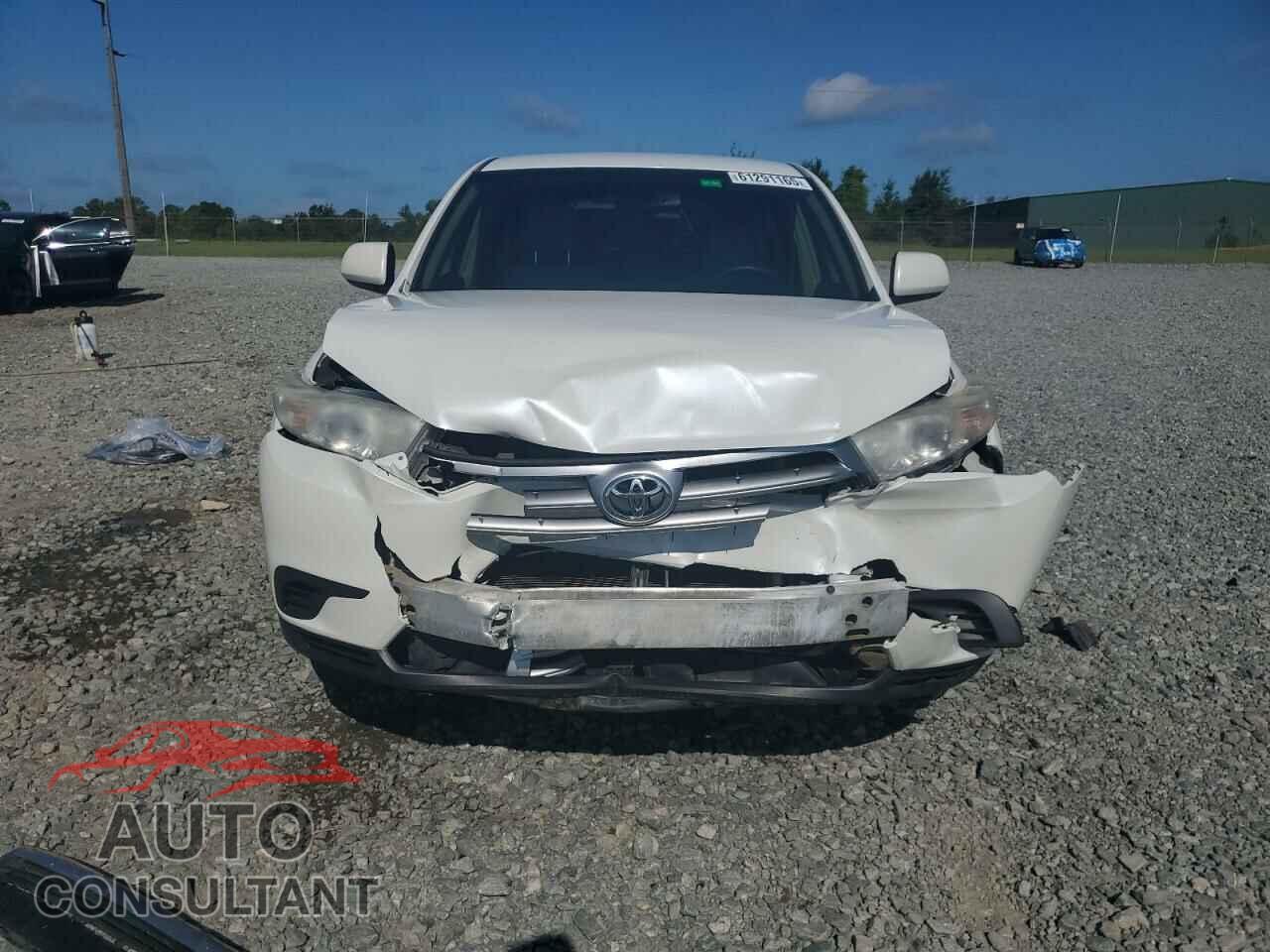 TOYOTA HIGHLANDER 2013 - 5TDZA3EH8DS045890