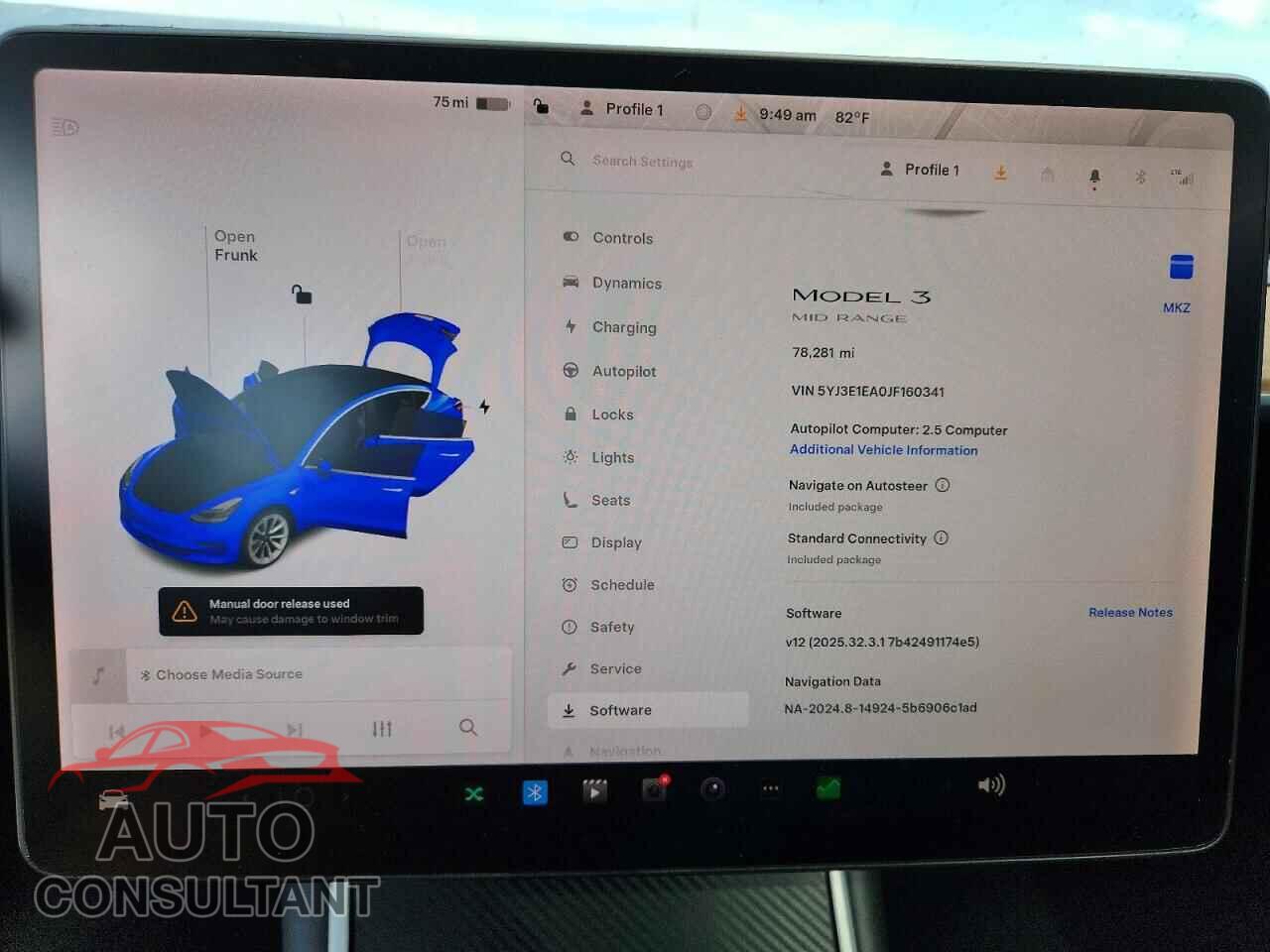 TESLA MODEL 3 2018 - 5YJ3E1EA0JF160341