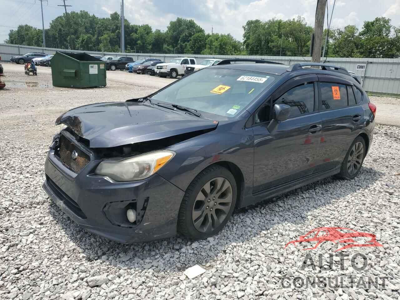 SUBARU IMPREZA 2012 - JF1GPAL68CH235998
