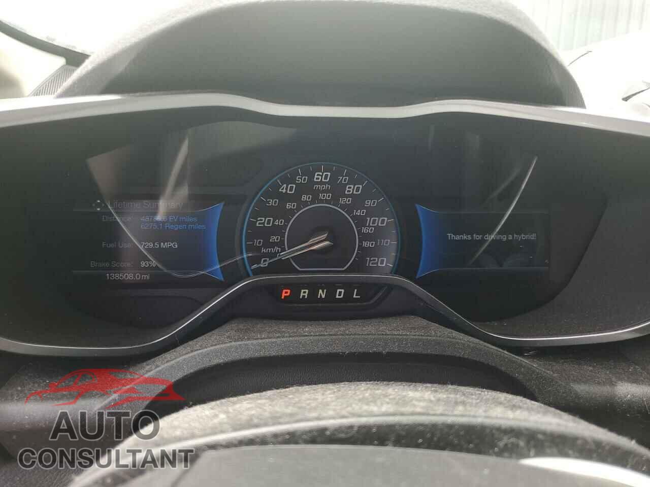 FORD CMAX 2013 - 1FADP5AU7DL544260