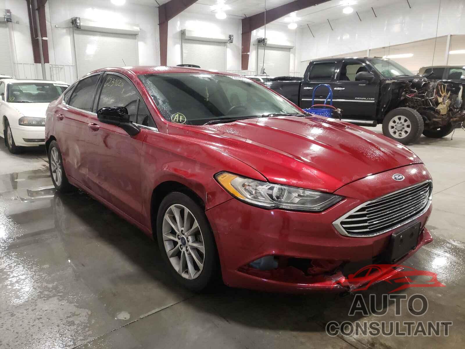 FORD FUSION 2017 - 3FA6P0H7XHR160055