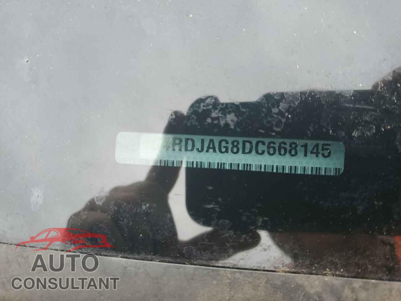 DODGE DURANGO 2013 - 1C4RDJAG8DC668145