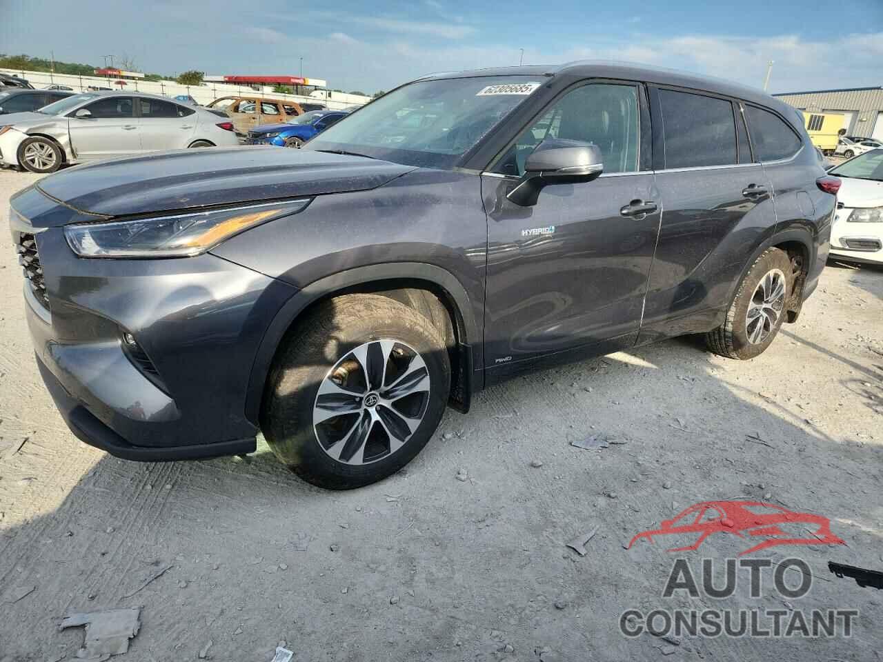 TOYOTA HIGHLANDER 2021 - 5TDHBRCH9MS039580
