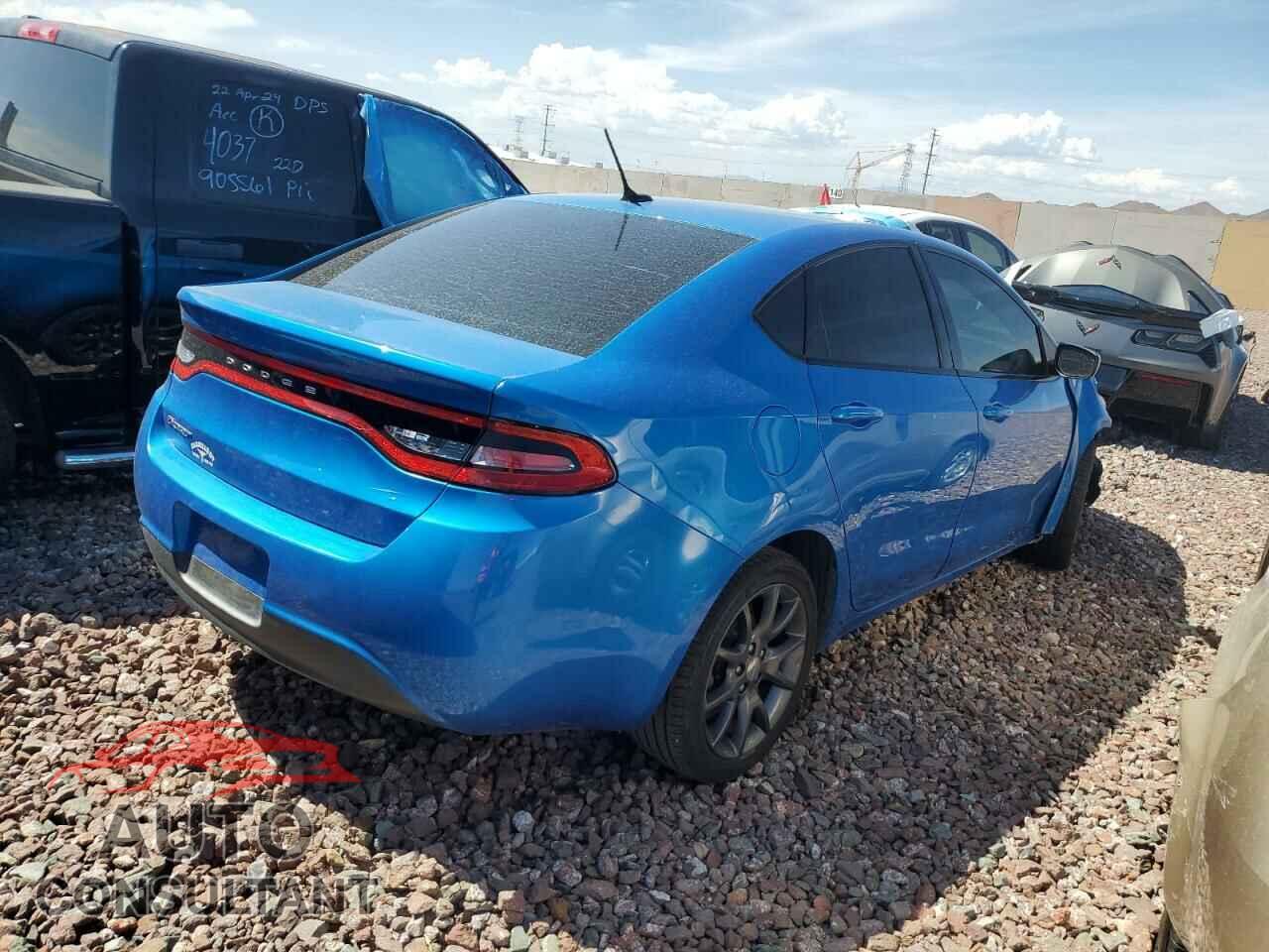 DODGE DART 2016 - 1C3CDFAA1GD504446