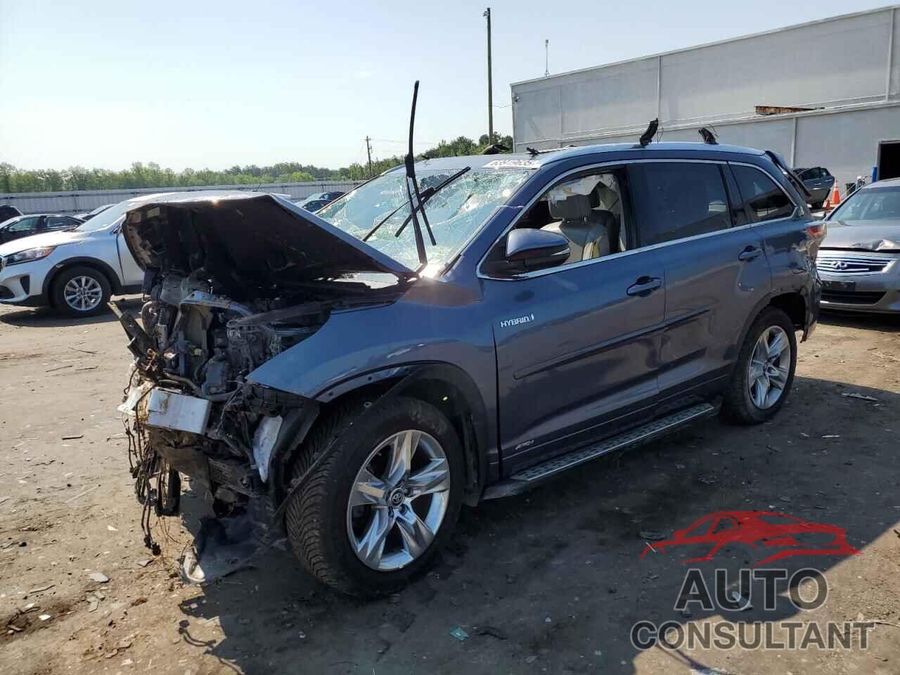 TOYOTA HIGHLANDER 2016 - 5TDDCRFH8GS018876