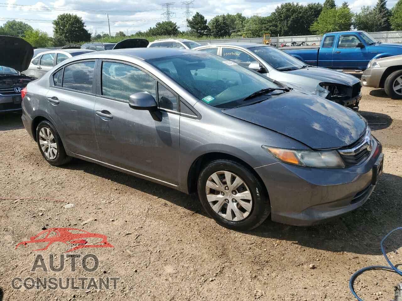 HONDA CIVIC 2012 - 19XFB2F54CE090249