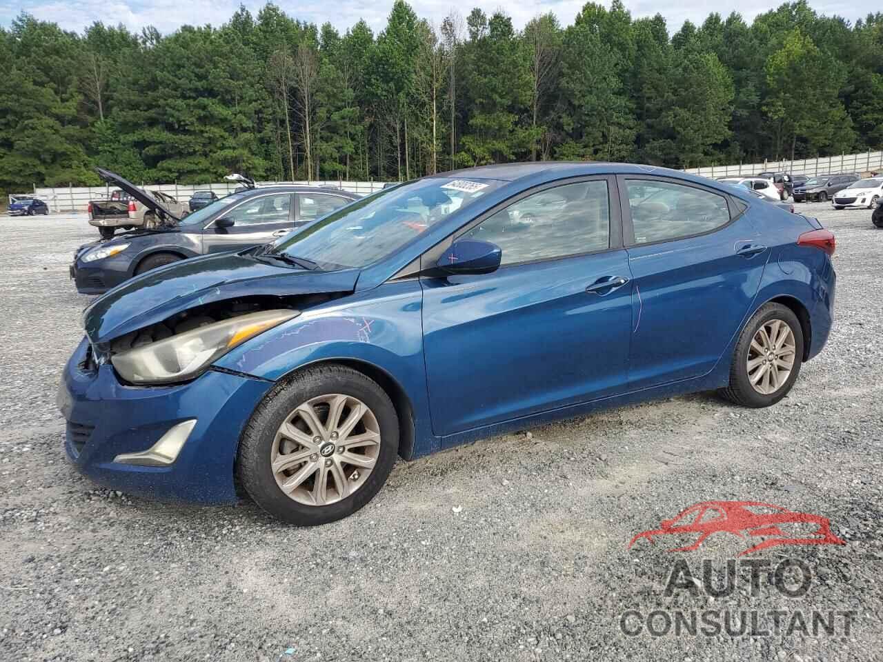 HYUNDAI ELANTRA 2014 - KMHDH4AEXEU082486
