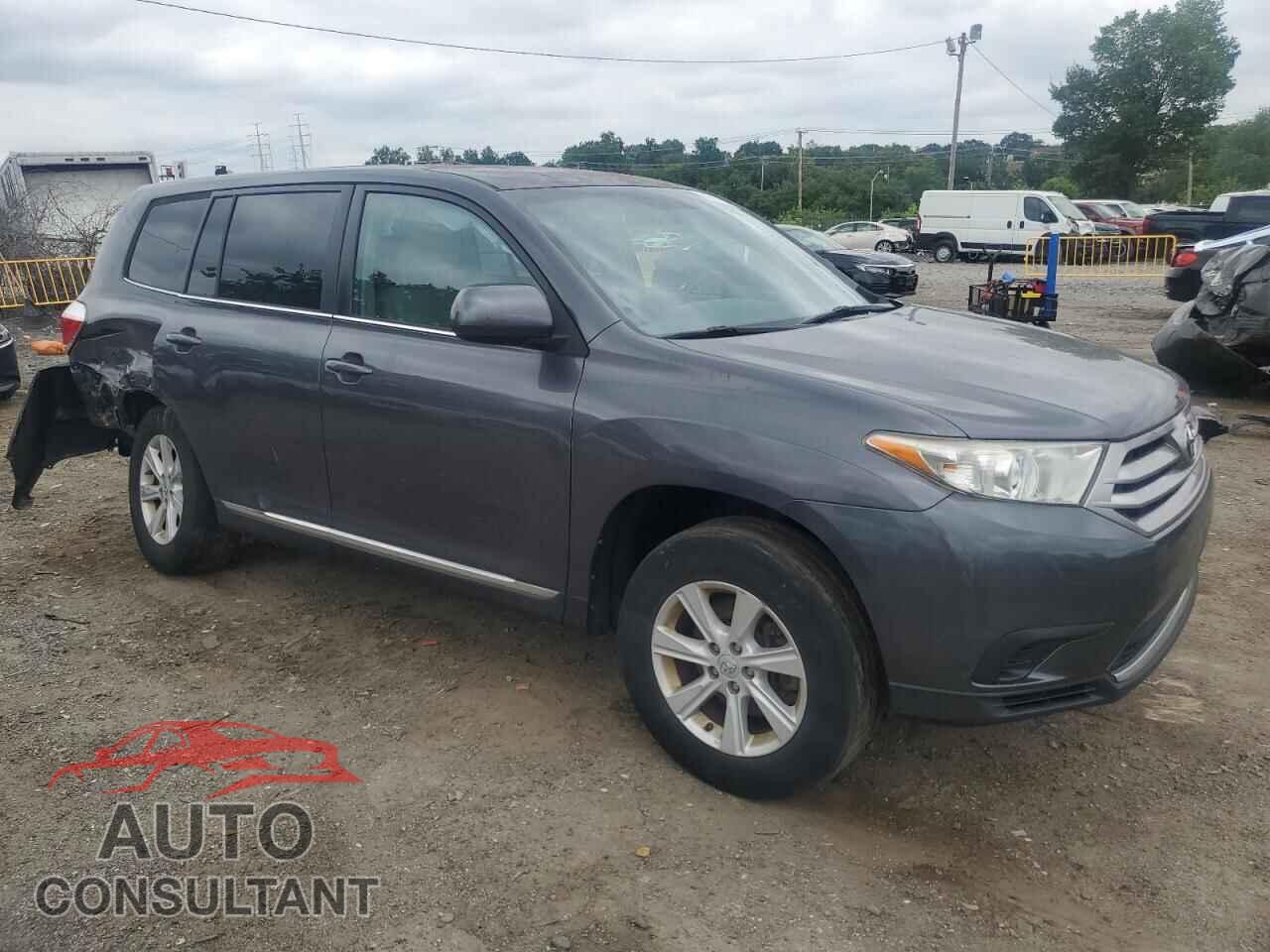 TOYOTA HIGHLANDER 2013 - 5TDZA3EH8DS046568