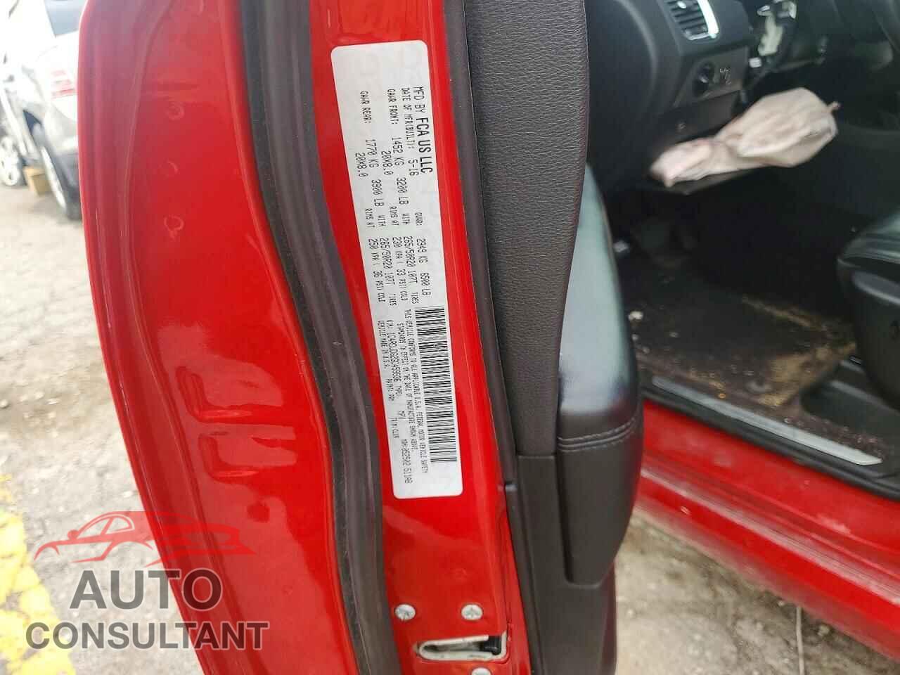 DODGE DURANGO 2016 - 1C4RDJDG2GC459936