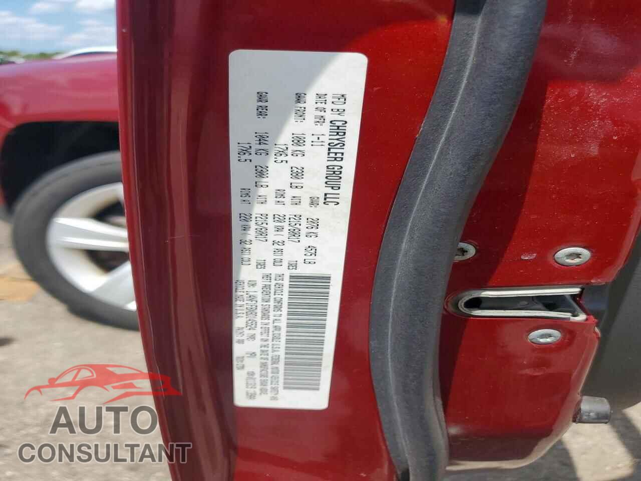 JEEP COMPASS 2011 - 1J4NF1FBXBD145524