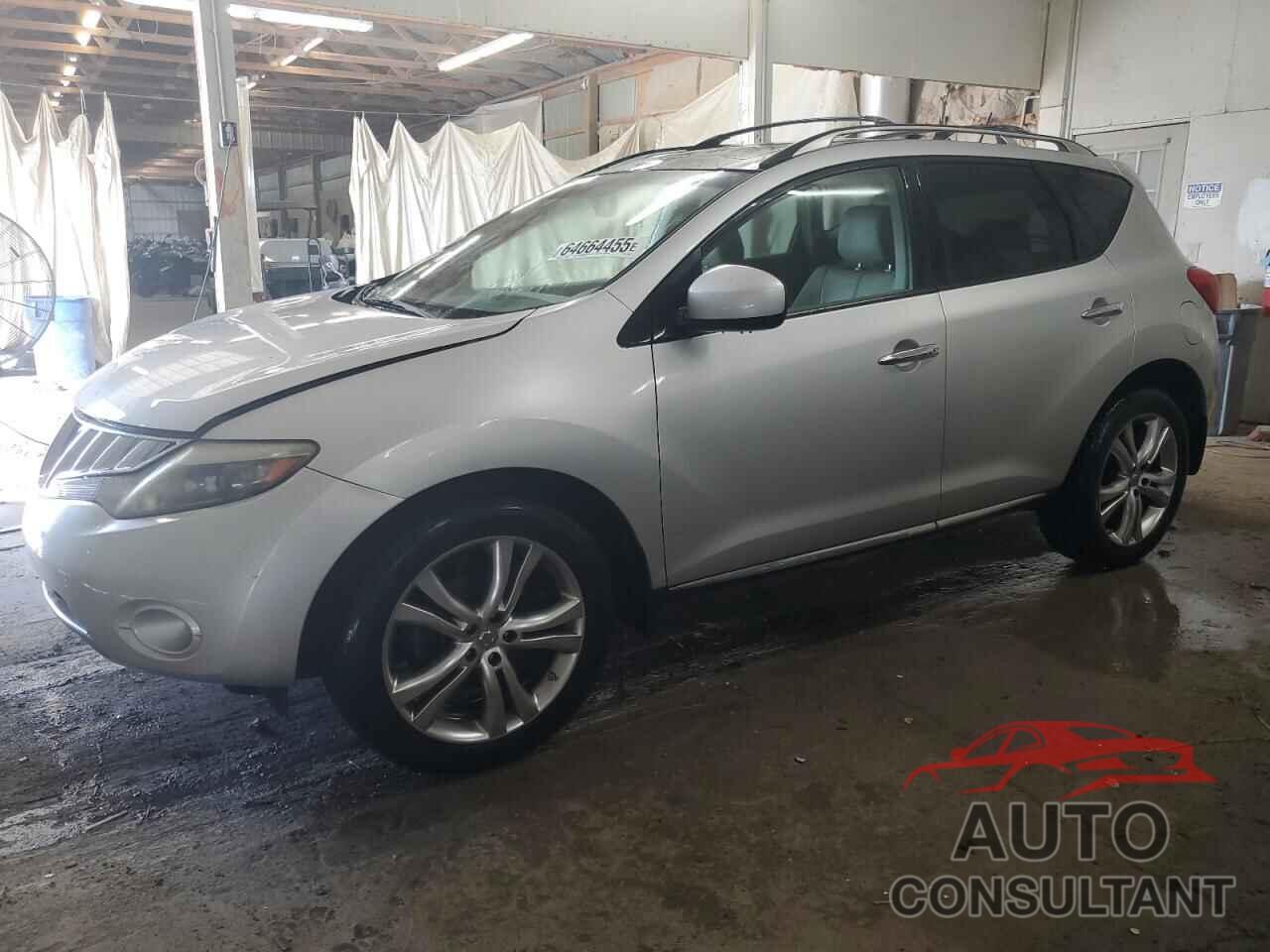 NISSAN MURANO 2009 - JN8AZ18WX9W111470