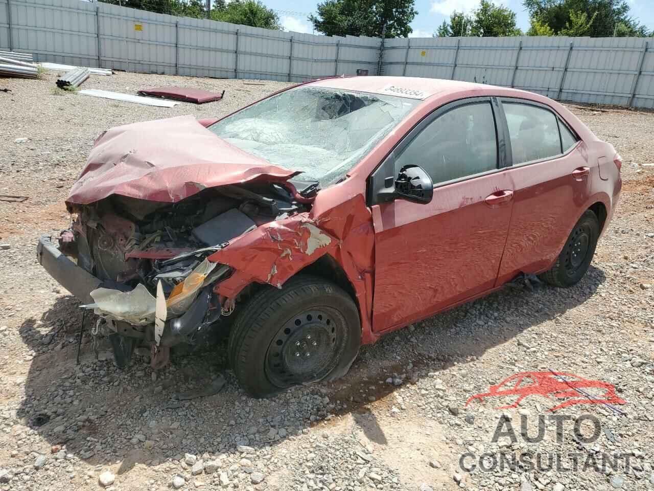 TOYOTA COROLLA 2016 - 5YFBURHE2GP457636
