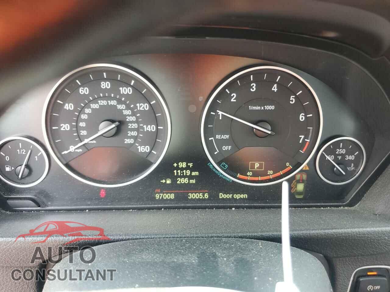 BMW 3 SERIES 2014 - WBA3B3C54EF545247