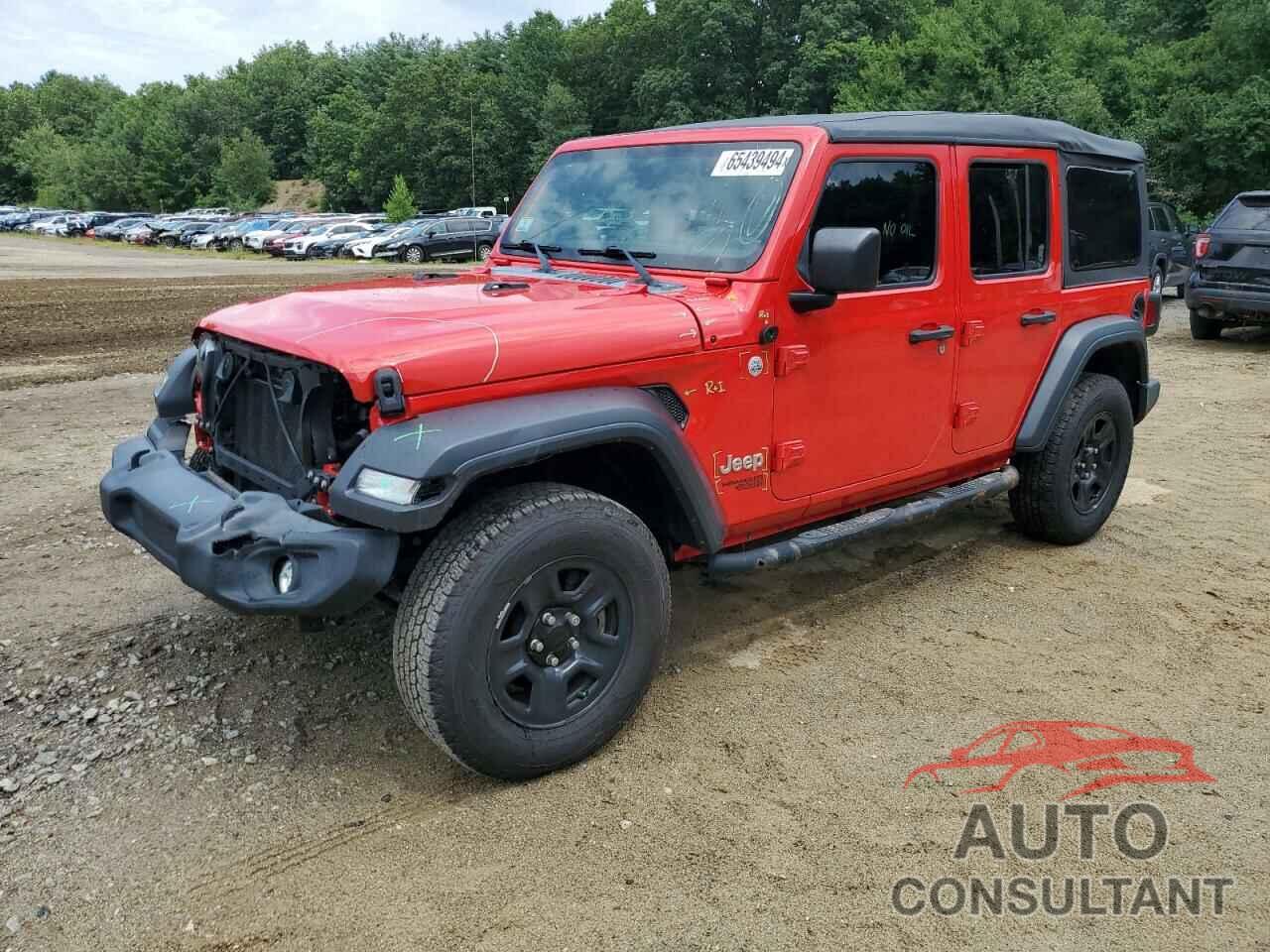 JEEP WRANGLER 2020 - 1C4HJXDN6LW248818