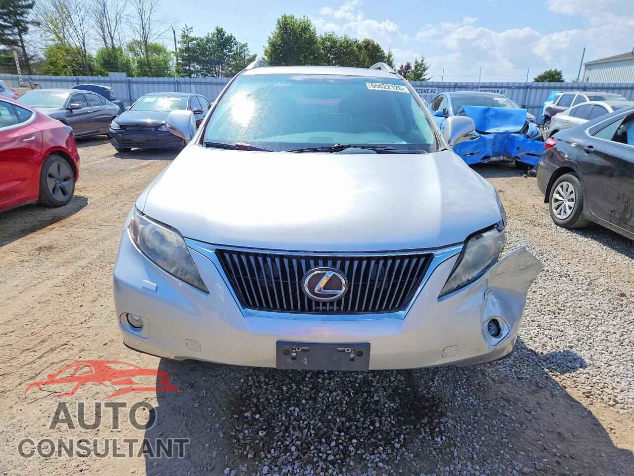 LEXUS RX350 2012 - 2T2BK1BA2CC138045