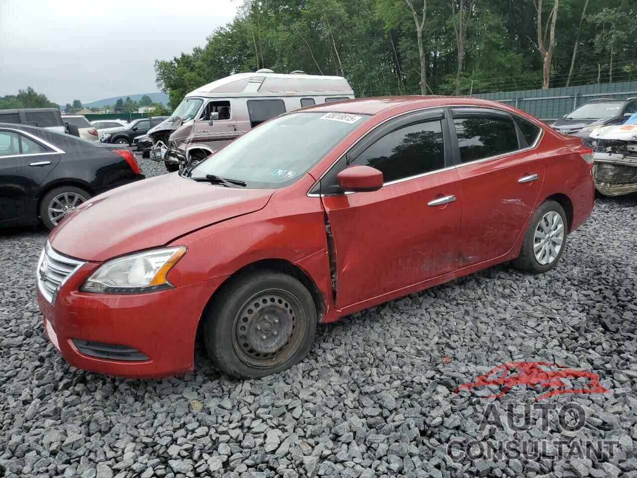 NISSAN SENTRA 2014 - 3N1AB7AP3EY249895