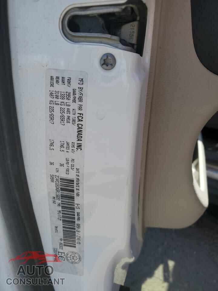DODGE CARAVAN 2016 - 2C4RDGBGXGR116692
