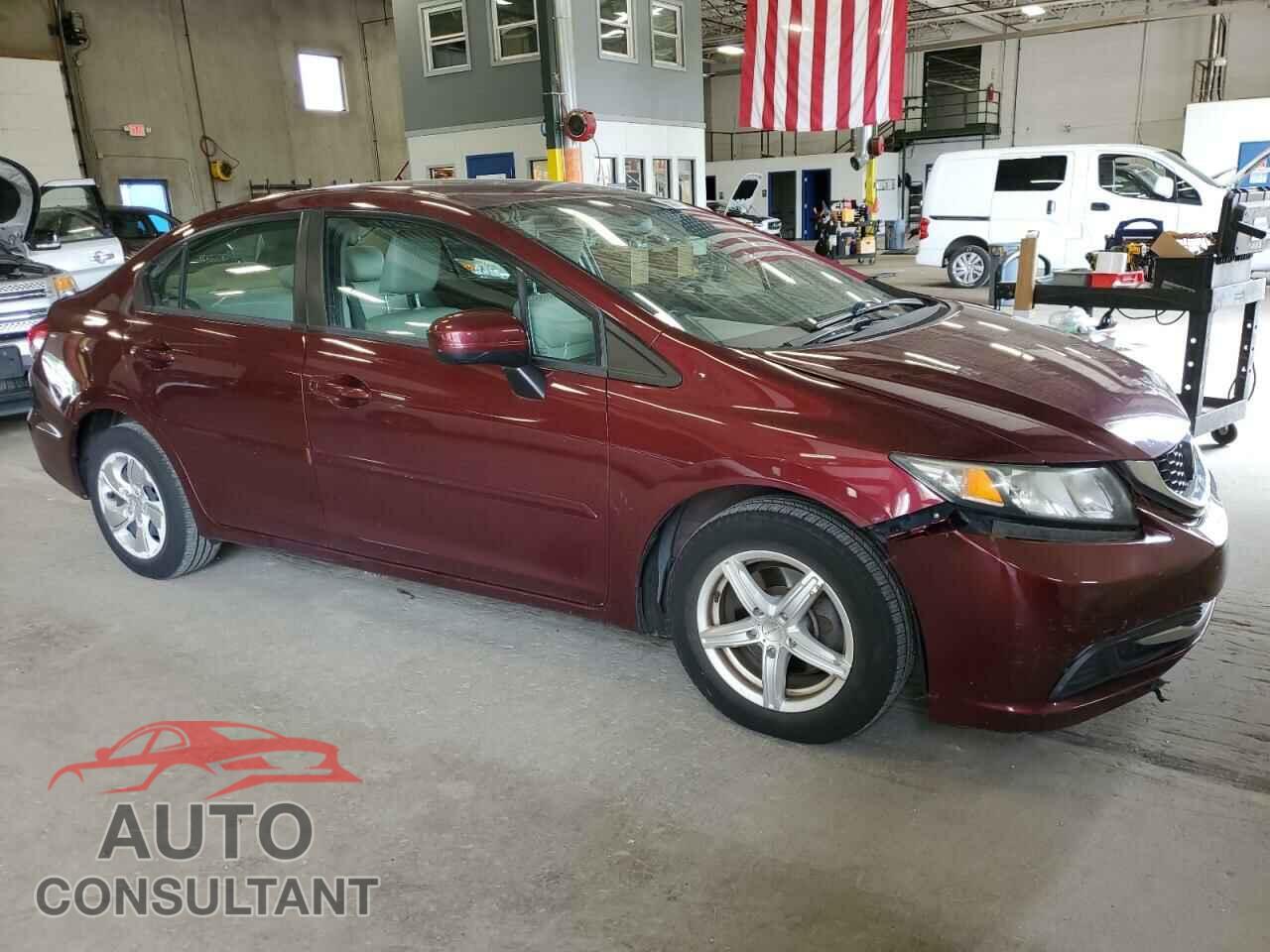 HONDA CIVIC 2014 - 19XFB2F54EE083627