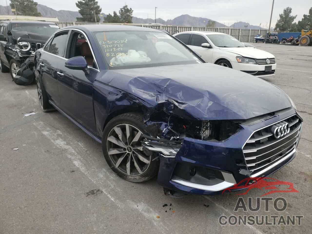 AUDI A4 2021 - WAUBBAF41MA071482