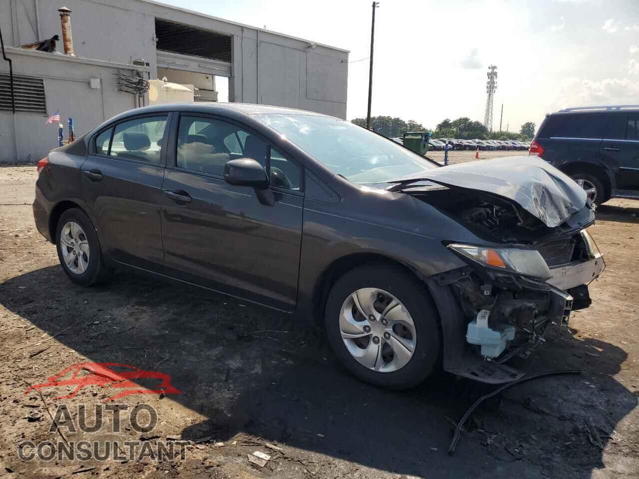 HONDA CIVIC 2013 - 2HGFB2F52DH509786