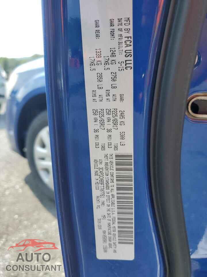 DODGE JOURNEY 2015 - 3C4PDCAB9FT707761