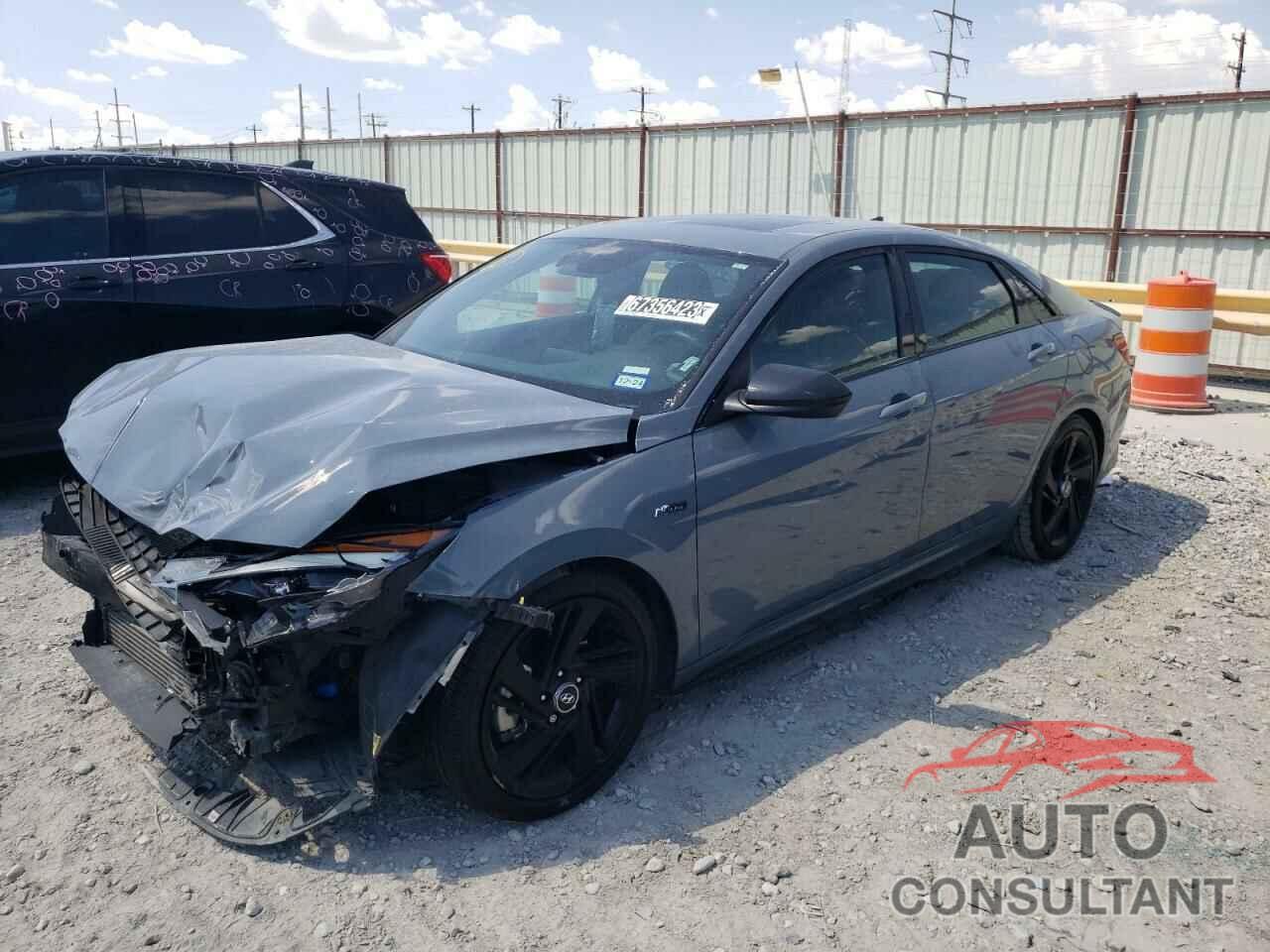 HYUNDAI ELANTRA 2023 - KMHLR4AF0PU452154