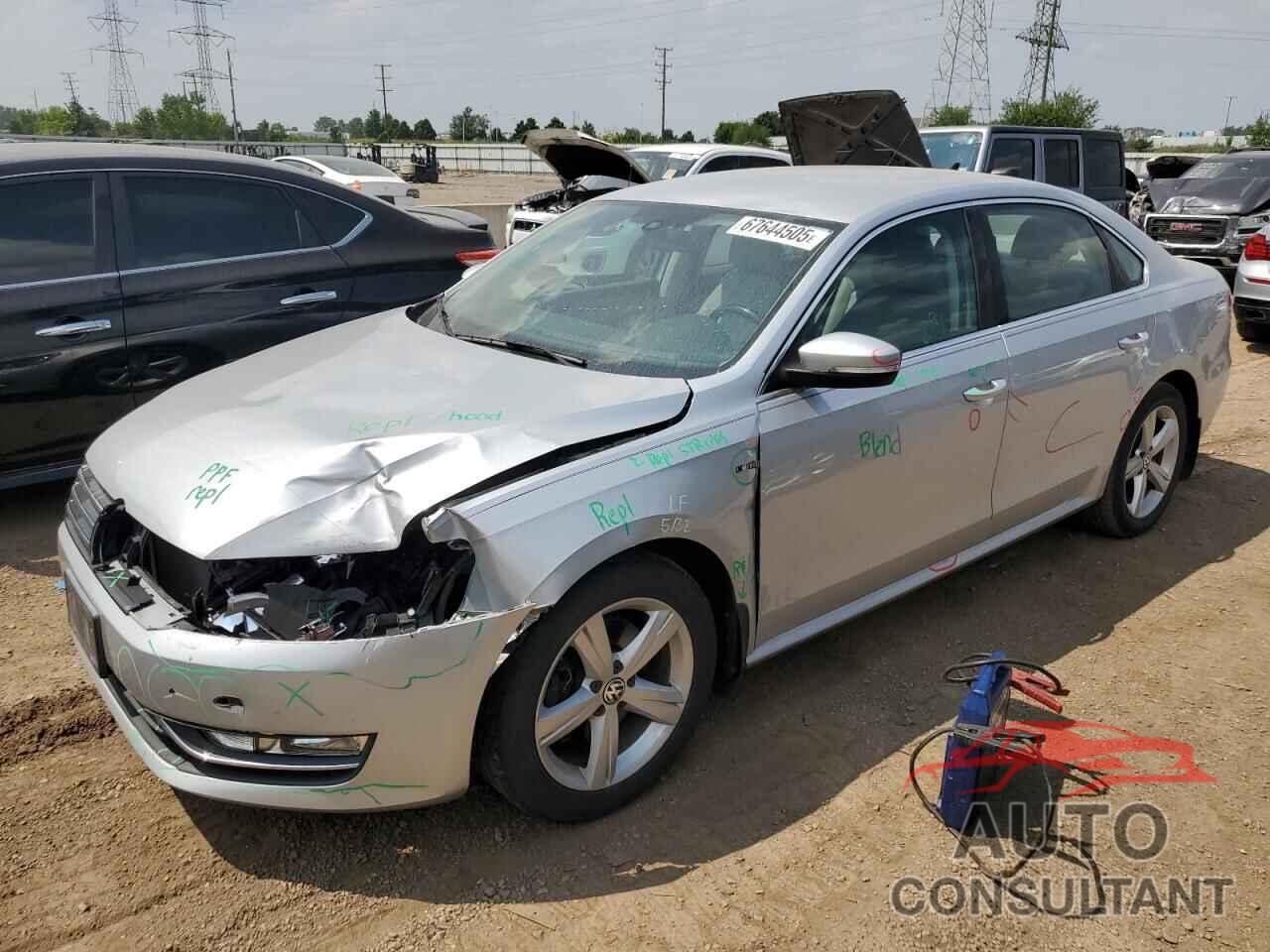 VOLKSWAGEN PASSAT 2015 - 1VWAT7A33FC094831