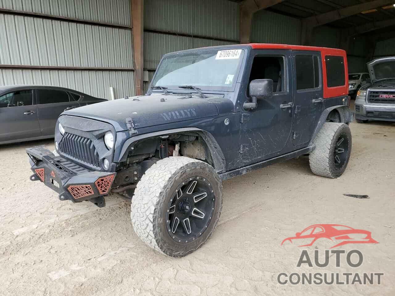 JEEP WRANGLER 2017 - 1C4BJWDG6HL740534