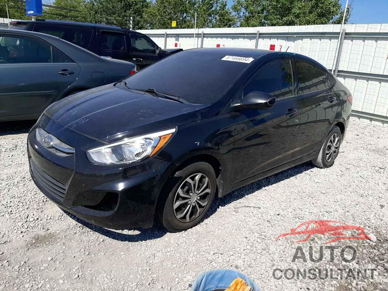 HYUNDAI ACCENT 2017 - KMHCT4AE8HU338896