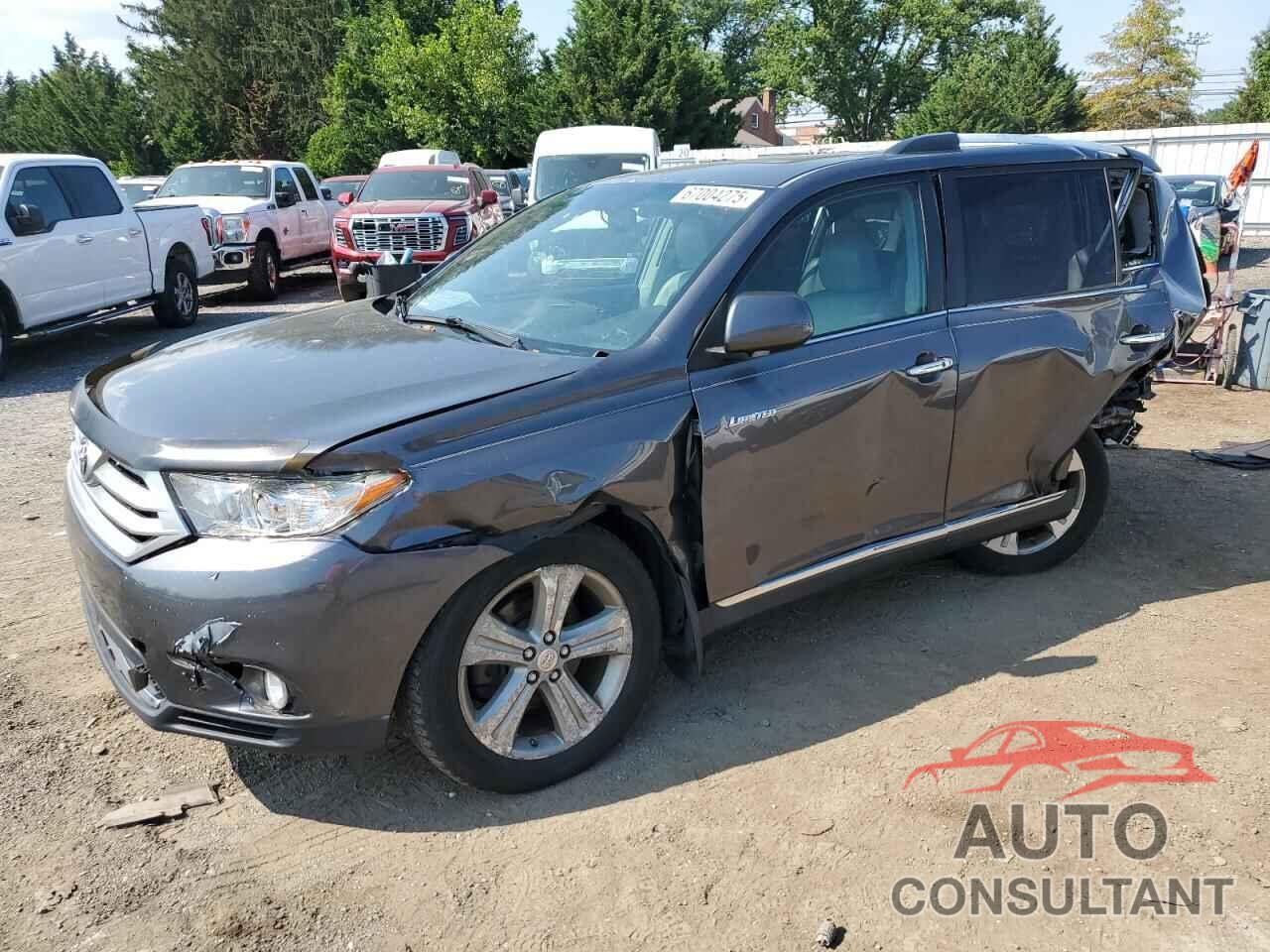 TOYOTA HIGHLANDER 2012 - 5TDDK3EH0CS128011