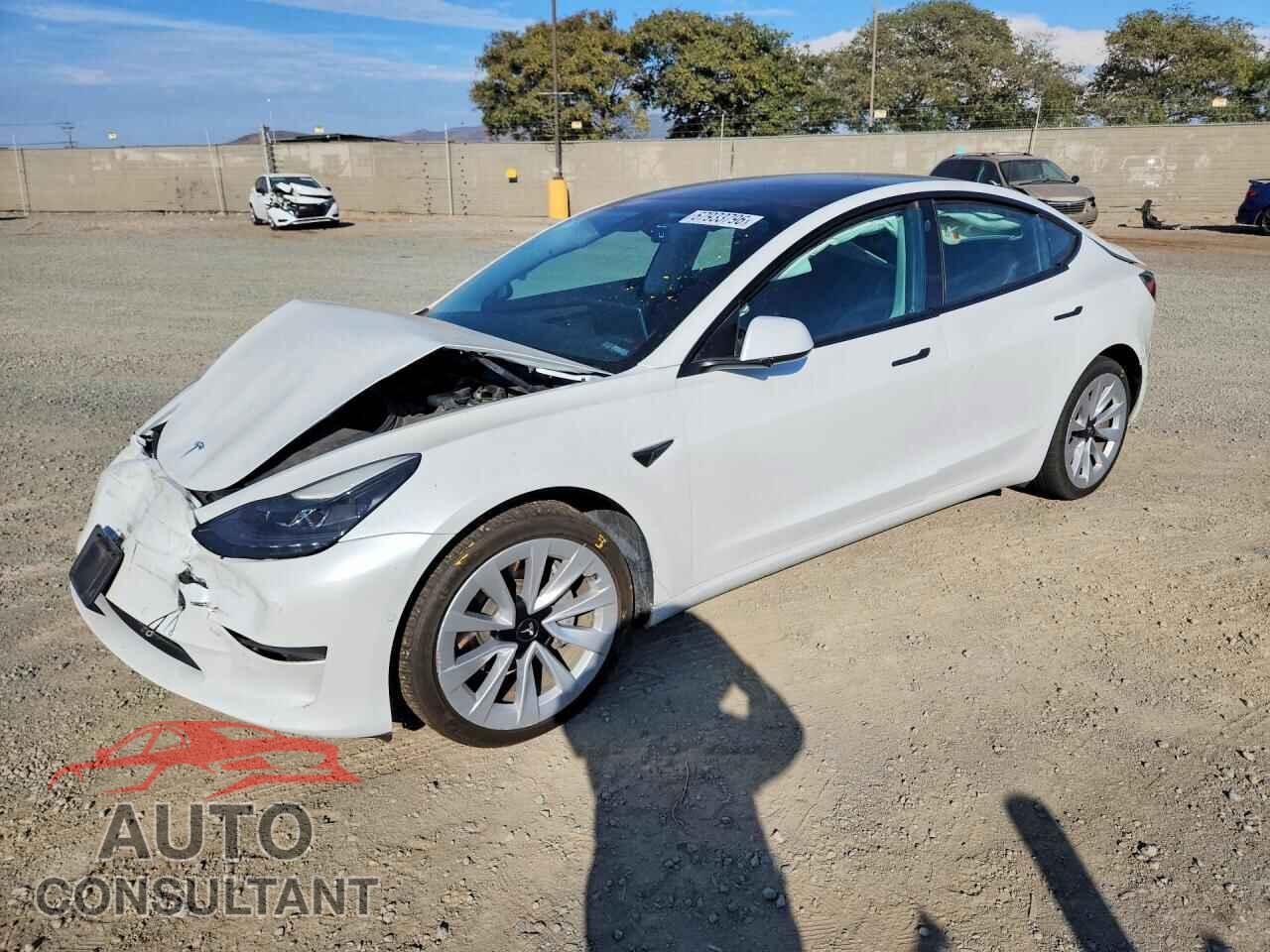 TESLA MODEL 3 2022 - 5YJ3E1EA1NF144607