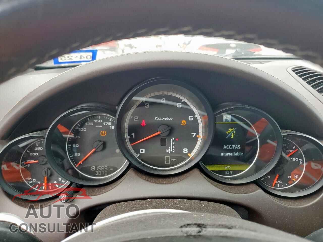 PORSCHE CAYENNE 2012 - WP1AC2A24CLA80945