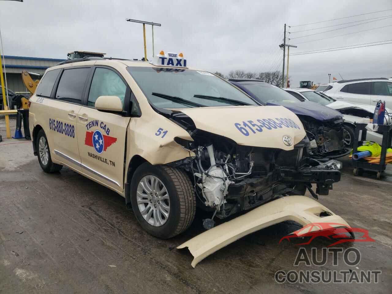 TOYOTA SIENNA 2017 - 5TDYZ3DCXHS798482