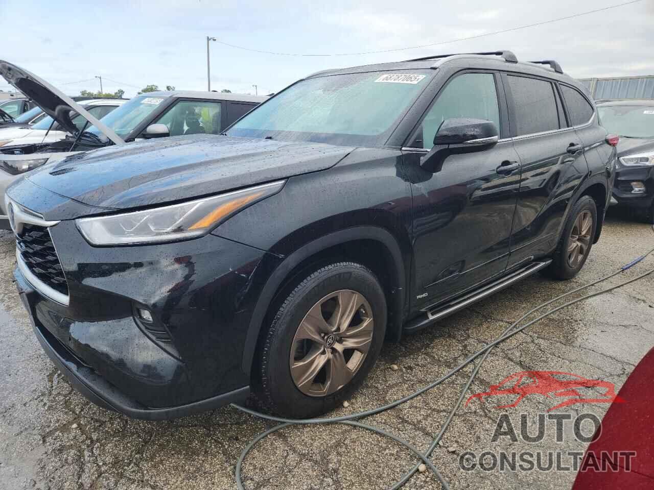 TOYOTA HIGHLANDER 2023 - 5TDABRCH3PS111380