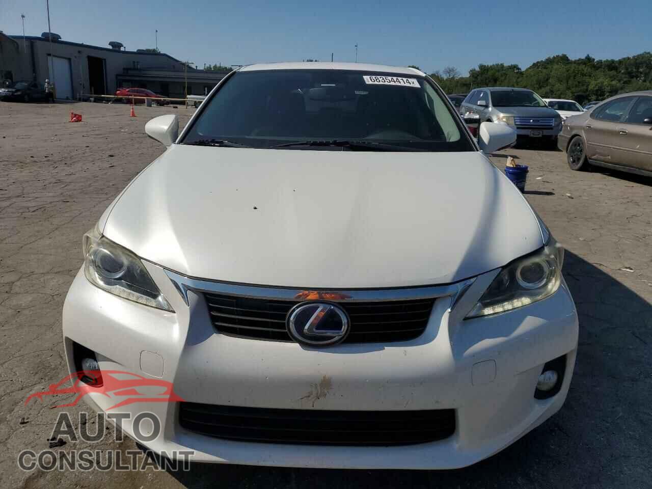 LEXUS CT 200 2012 - JTHKD5BH2C2060883