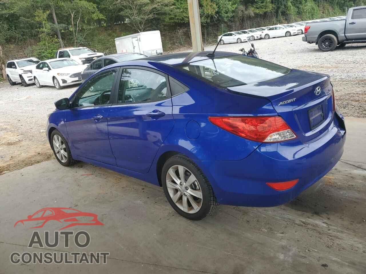HYUNDAI ACCENT 2012 - KMHCU4AE9CU118527