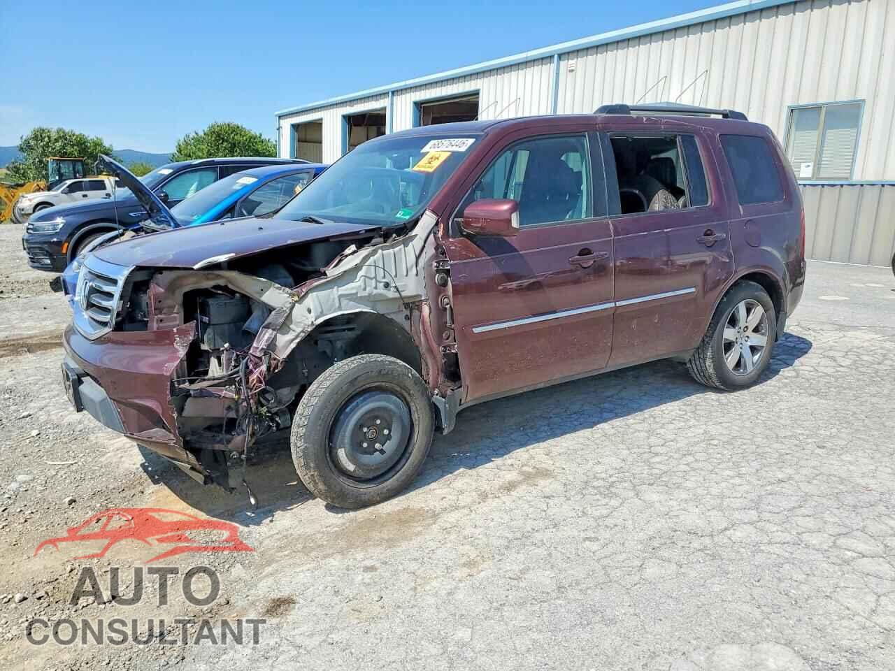 HONDA PILOT 2013 - 5FNYF4H99DB078537