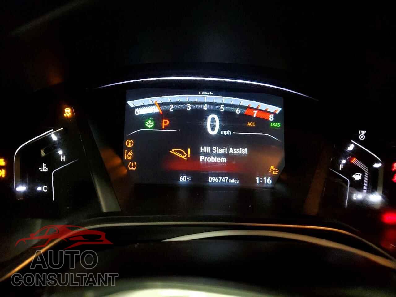 HONDA CRV 2019 - JHLRW2H86KX008323