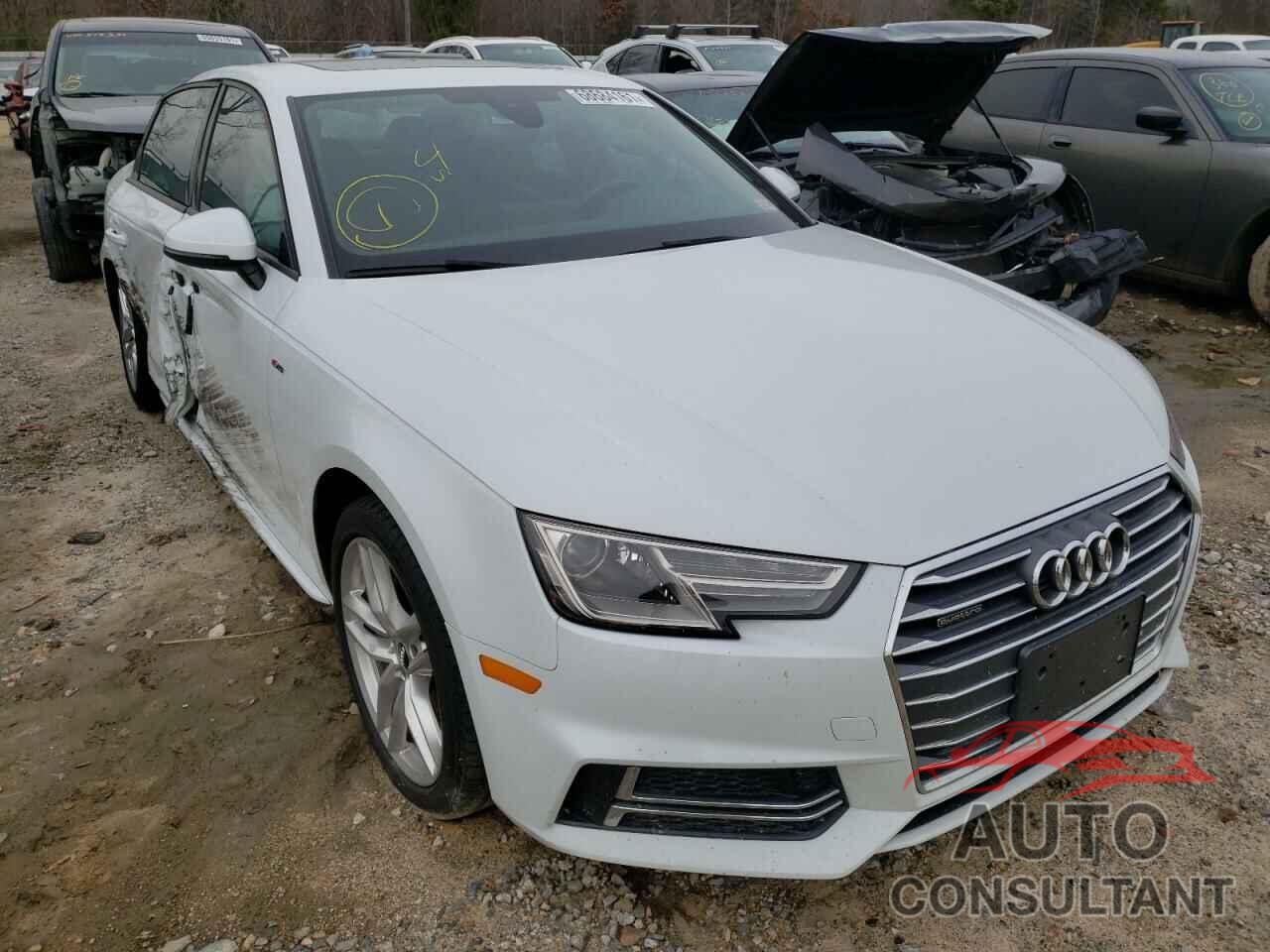 AUDI A4 2017 - WAUDNAF44HN048020