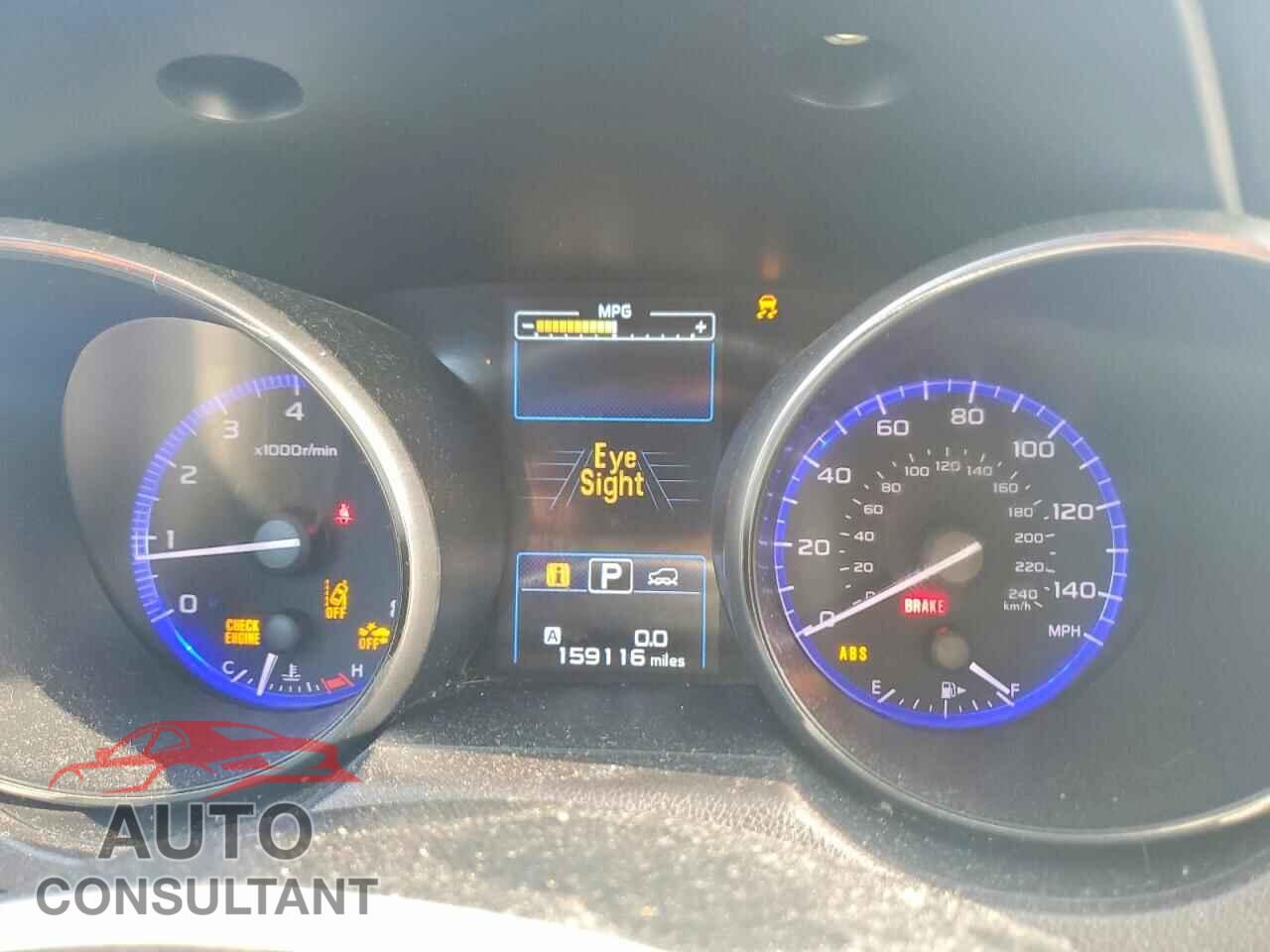 SUBARU OUTBACK 2017 - 4S4BSAFC0H3397807