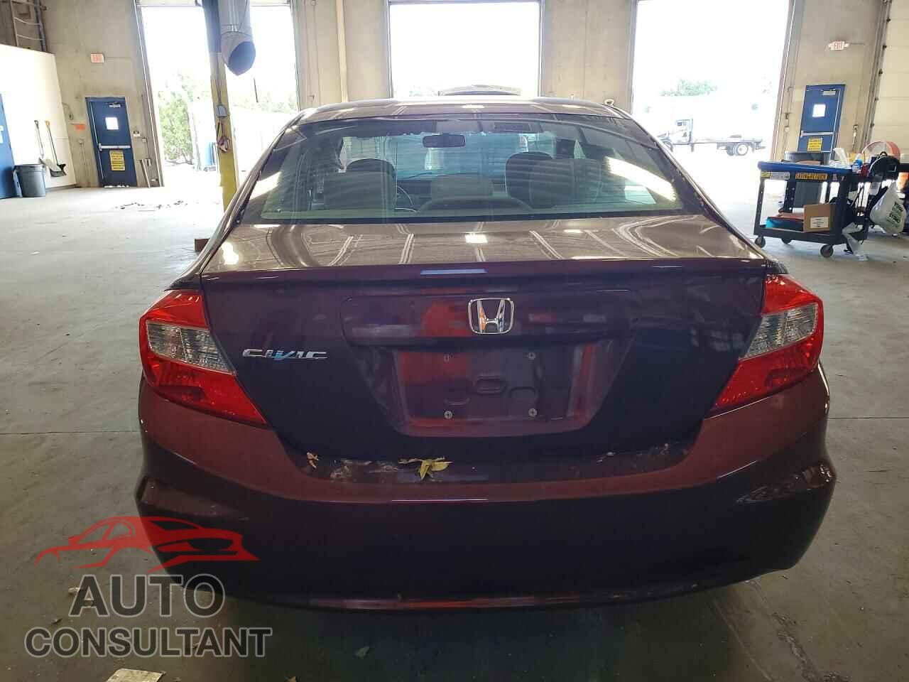 HONDA CIVIC 2012 - 19XFB2F5XCE078266